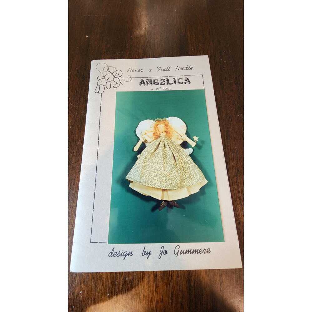 Angelica 15" Angel Doll Sewing Craft Pattern Uncut Vintage Jo Gummere